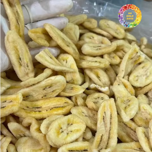 Tranches de banane séchées naturelles 99 Gold Data Preserved Water, 3-5% d'humidité, 3-4cm, croustillantes, sucrées, collation saine, longue durée de conservation, vente en gros - Product Image 4