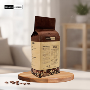 Grains de café Espresso Arabica & Robusta 1kg Milano Coffee Light Pack Selection - Product Image 2