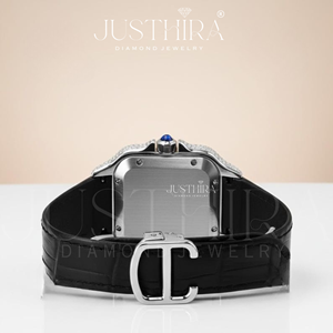 Montre automatique mécanique carrée résistante à l'eau, unisexe, classique, hip-hop, bijoux de beauté artisanaux personnalisés Trening - Product Image 2