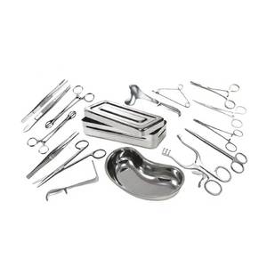 Kit d'instruments chirurgicaux pour hystérectomie et chirurgie abdominale, 62 pièces, en acier inoxydable, instruments chirurgicaux vaginaux et abdominaux durables pour - Product Image 5