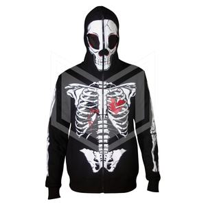 Hip Hop Style personnalisé bouffée impression sweat à capuche zippé 100% coton surdimensionné décontracté vêtements d'hiver pour hommes pour le printemps - Product Image 3