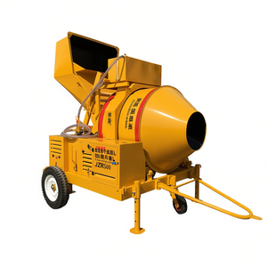 Bétonnière diesel JZR500, capacité 500L, équipement de construction portable - Product Image 2