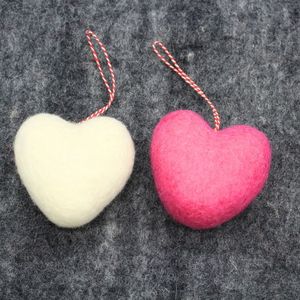 Sweetheart Felt Ornament, Charming Felt Heart ,Heart Felt Christmas Ornament - Product Image 3