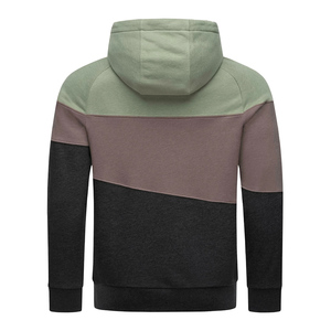Sudadera con Capucha para Hombre, Diseño Color Block, Estilo Moderno con Parches, Personalizada, Unisex, Verano, Premium, Deportiva, de Secado Rápido, Felpa - Product Image 6