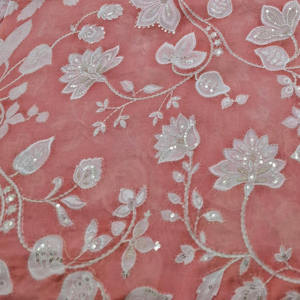 Tissu imprimé numérique, tissu brodé, tissu à sequins, dentelle en filet, organza pour Abaya, Kaftan, Robe - Vente en gros et Exportation - Product Image 1