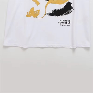 Custom Streetwear Women T-Shirt Crop <b>Top</b> Cropped T Shirts For Women Custom Women Cropped <b>Top</b> Contrast Stitch Tee Shirt Casual - Product Image 4