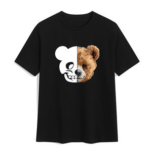 Camiseta de Hombre de Algodón 100% de Secado Rápido, Tejido Sólido Informal de Alta Calidad, Transpirable y Suave, para Venta al Por Mayor, Personalizable con su Propio Logotipo - Product Image 4