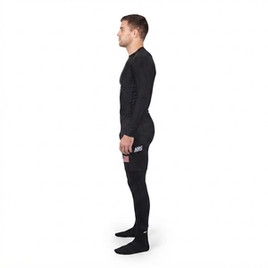 <b>Men's</b> Compression <b>Shorts</b> Spandex Athletic Body-Hugging MMA Training Wear Moisture Wicking <b>Combat</b> Sports Martial Arts Apparel - Product Image 3