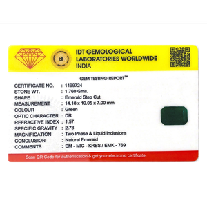 Certified Wholesale 8.8 Carat Natural Zambian Emerald Loose Gemstone Brilliant Pear Cut - Product Image 4
