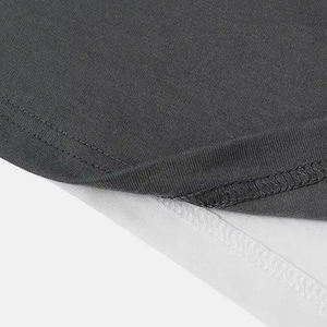 Camisetas de algodón lisas de manga corta con impresión de logotipo personalizado de gran tamaño para hombre, en oferta en línea a bajo precio. - Product Image 6