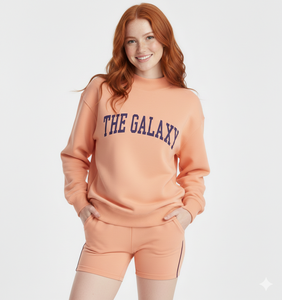 Sweat-shirts longs décontractés pour femmes, couleur unie personnalisée, col montant, manches longues, en polaire polyester/coton, anti-rides, respirants, séchage rapide - Product Image 2