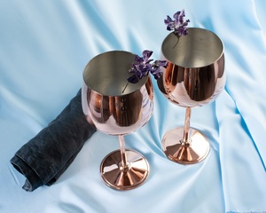 Metal <b>Bar</b> Accessories Cocktail Drinking Goblet <b>Wine</b> Glasses Red <b>Wine</b> Glass Cup Champagne 500 ml Stainless Steel <b>Wine</b> - Product Image 2
