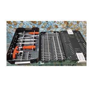 Posterior Internal Fixation Orthopedic Pedicle <b>Screw</b> <b>Set</b> Stainless Steel Spinal Surgical Implant Instrument - Product Image 1