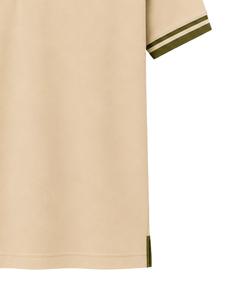 Camiseta Polo Personalizada para Hombre, Color Beige Oliva, Estilo Casual, Manga Corta, Transpirable, Mezcla de Algodón, para Golf, Verano - Product Image 6