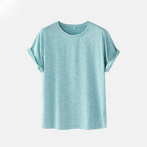 Ensembles décontractés d'été pour hommes, haute qualité, 100% coton respirant, t-shirts et shorts tricotés à col rond, fabriqués au Pakistan - Product Image 3