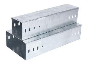 Metalen Kabelgoot Van Aluminium En Stalen Afdekking Met Massieve Bodem - Product Image 2