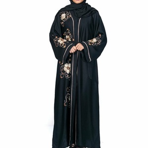 Vente en gros d'abayas, robes musulmanes, vêtements islamiques, abayas pour femmes, kaftans, vêtements de prière, abayas respirantes pour femmes, OEM personnalisé - Product Image 4