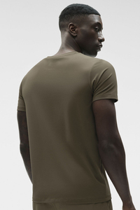 T-shirt uni pour homme, manches courtes, col rond, décontracté, doux, respirant, vêtements d'été - Product Image 2