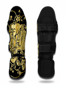 Protections de tibias de Muay Thai légères et confortables de qualité supérieure pour la boxe, le MMA, le kickboxing, entraînement, protections pour adultes et enfants - Product Image 5