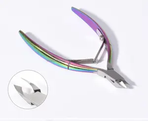 Nagelknipper Set Pedicure Set Nagelverzorging Kit Rvs Voor Volwassen Baby 7 Stuks Professionele Vinger Teen Zwarte Tas Custom Oem Art