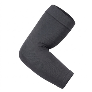 Manchon de compression pour coude, tricoté, respirant, protection professionnelle, en nylon épais et élasthanne, universel, unisexe, toutes saisons, à enfiler - Product Image 1