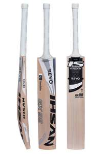 Bate de críquet ihsan sports Revo GX 99 Edition English Willow con funda de bate de regalo, agarre adicional y lámina protectora, todo incluido. - Product Image 2