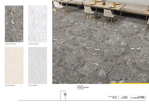 Azulejos de Porcelana Cerámica Brillante de Estilo Moderno, 600x1200mm, 8mm de Grosor, <0.5% de Absorción de Agua, para Paredes Interiores de Villas y Salas de Estar - Product Image 6