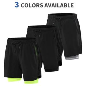 Men Mid Waist <b>Drawstring</b> Closure Gym Running Basketball Shorts Quick Dry Breathable Custom Sportswear Workout Training Shorts - Product Image 2