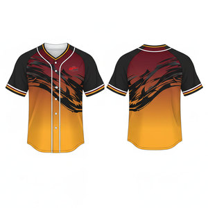 Uniforme de baseball pour hommes le plus vendu, logo personnalisé, tenue d'équipe, contraste de couleurs, fabrication professionnelle, polyester respirant de haute qualité - Product Image 6