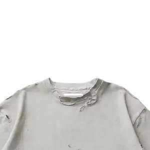 Nouveau T-shirt Homme Oversize Vintage Délavé Effet Minéral et Acide, Coupe Boxy, Personnalisable, Effet Usé - Product Image 2