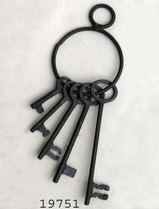 Lote de Llaves de Hierro / Llaves de Cárcel / Llaves Medievales - Product Image 2