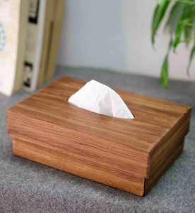 Caja de pañuelos de madera al por mayor, precio económico, logotipo personalizado, caja de pañuelos de madera rectangular de primera calidad - Product Image 6