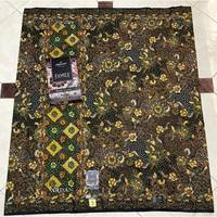 Sarung Batik Lasem Indonesia untuk Pria, Bahan Rayon Bernapas, Buatan Tangan, Elegan, Motif Polos