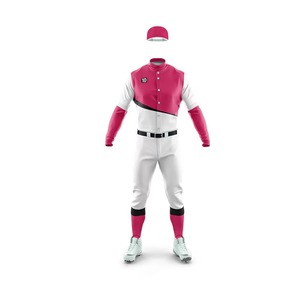 Ensemble d'uniformes de baseball sur mesure avec logo brodé et impression par sublimation pour équipes OEM ODM Vente en gros - Product Image 6