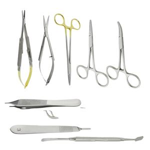 Juego de Cirugía de Cataratas Manual de Acero Inoxidable Alemán de Alta Calidad, Kit Quirúrgico para Cataratas, Implante de Lentes Intramusculares - Product Image 1