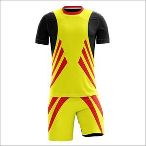 Nouveaux maillots de football respirants à sublimation pour hommes, 100% polyester, grandes tailles, séchage rapide, ensembles de vêtements d'équipe - Product Image 2