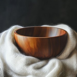 Vintage Style <b>Wooden</b> Bowl <b>Rustic</b> Charred Finish Handmade Serving Salad Bowl for Kitchen <b>Dining</b> <b>Table</b> Eco Friendly Food Safe Use - Product Image 3