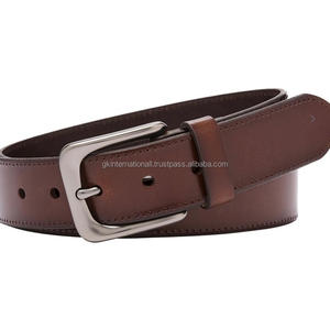 Cinturón informal de negocios a la moda para hombre, cinturones y accesorios casuales de cuero genuino personalizados al por mayor a precio barato - Product Image 4