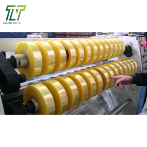 Cinta de embalaje a granel impermeable de PVC Material acrílico de fusión en caliente industrial multicolor Adhesivo activado por agua de un solo lado - Product Image 4