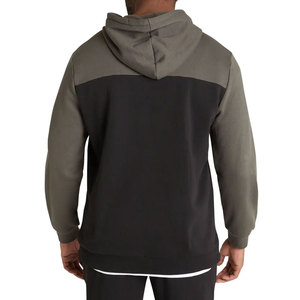 Solid color and plus size Top Quality 100% Cotton <b>Pullover</b> <b>Men</b> Hoodies Sweatshirts Street wear Heavyweight Puff Printing Hoodie - Product Image 4
