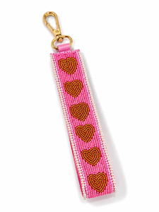 Llavero de Corazón con Cuentas Hecho a Mano Sstringz, Colgante Decorativo de Corazón, Porta Llaves, Adorno Elegante para Mochila, Regalo Promocional Personalizado - Product Image 2