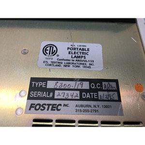 Lámpara Eléctrica Portátil Micro-Tech 8300.119, 128156 - Equipo y Piezas de Semiconductores de Confianza con Legado Global - Product Image 4