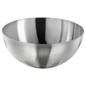 Elegante tazón de acero inoxidable para servir productos frescos, ensaladas, aperitivos, postres y comida para fiestas. - Product Image 2