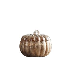 Citrouille en forme de bougie de qualité supérieure bol de récipient dessus de table noël Halloween utilisé bol de pot de bougie le plus vendu - Product Image 1