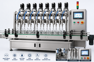 Machine de remplissage de liquides à commande servo - Product Image 2