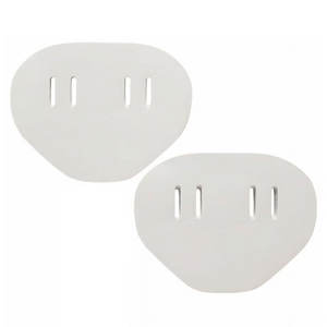 Ensemble de protections de hanche et de dos pour le football adulte haute performance, design à fentes à profil bas, mousse vinyle légère, 3 pièces - Product Image 4