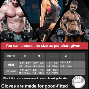 Sports Gloves Fitness Gym <b>Weight</b> <b>Lifting</b> Training Dumbbell <b>Equipment</b> Palm Protection Pressure Training Gloves - Product Image 6