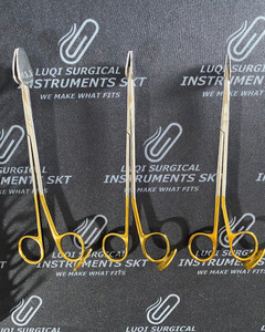 Ciseaux de dissection faciale Trepset Luqis Enterprises |   Instrument de chirurgie plastique en acier inoxydable |   Certifié CE Réutilisable - Product Image 2