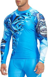 Camiseta de Compresión sin Mangas para Hombre, para BJJ, MMA, Jiu Jitsu, Lucha, Sublimada, Transpirable, UPF50 - Product Image 2