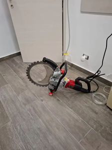 Lames de <span class=keywords><strong>scie</strong></span> à ruban diamantées de 410 mm soudées au laser de haute qualité pour la découpe rapide du béton armé/béton/aspalté - Product Image 5